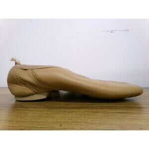 Dance Jazz Shoes Revolution 656 Adult 5M Pull On Leather Split Sole